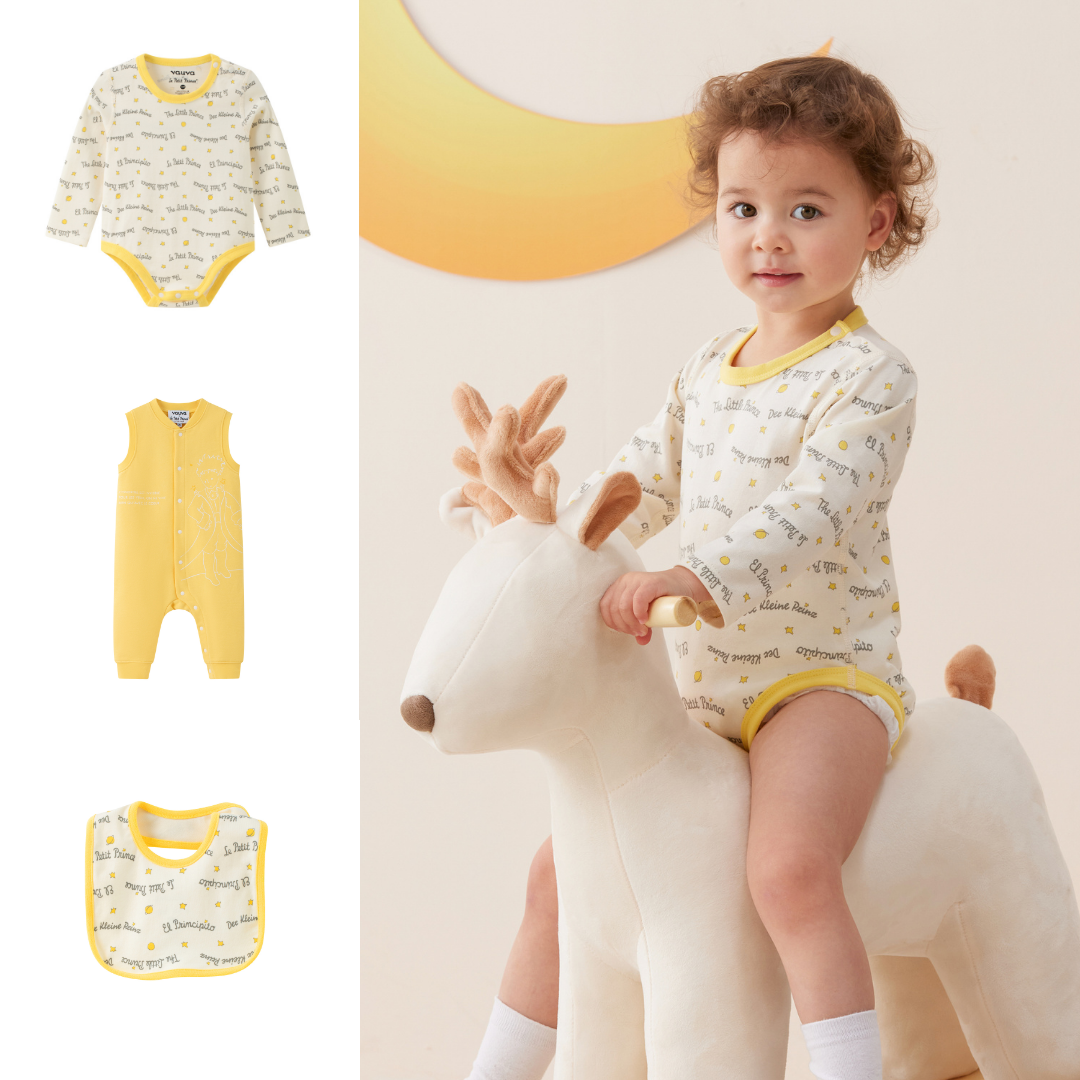 Vauva x Le Petit Prince Vauva x Le Petit Prince - Baby Unisex Set (Yellow) Combination Clothes Set