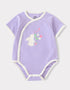 Baby Short Sleeve Bunny Print Bodysuit
