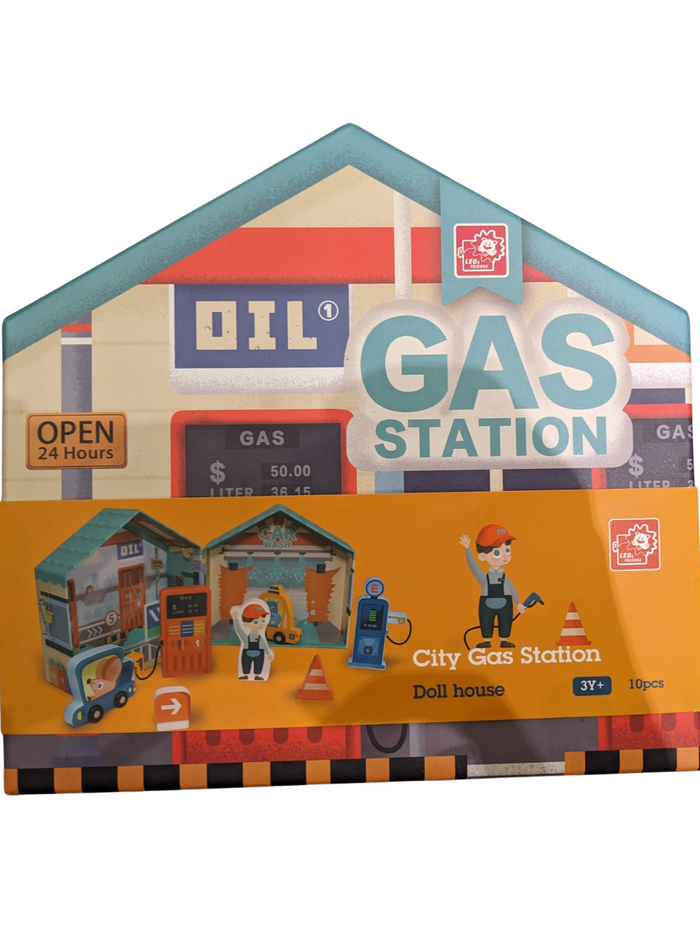 Leo & Friends - City Gas Station Doll house