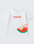 Kid Short Sleeve Watermelon Print Tee
