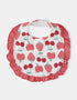 Baby Ruffle All-Over Berries Print Bib