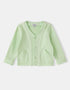 Kid Logo Embroidery Open Chest Jacket