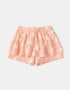 Girls All-Over Bunny Print Layered Shorts