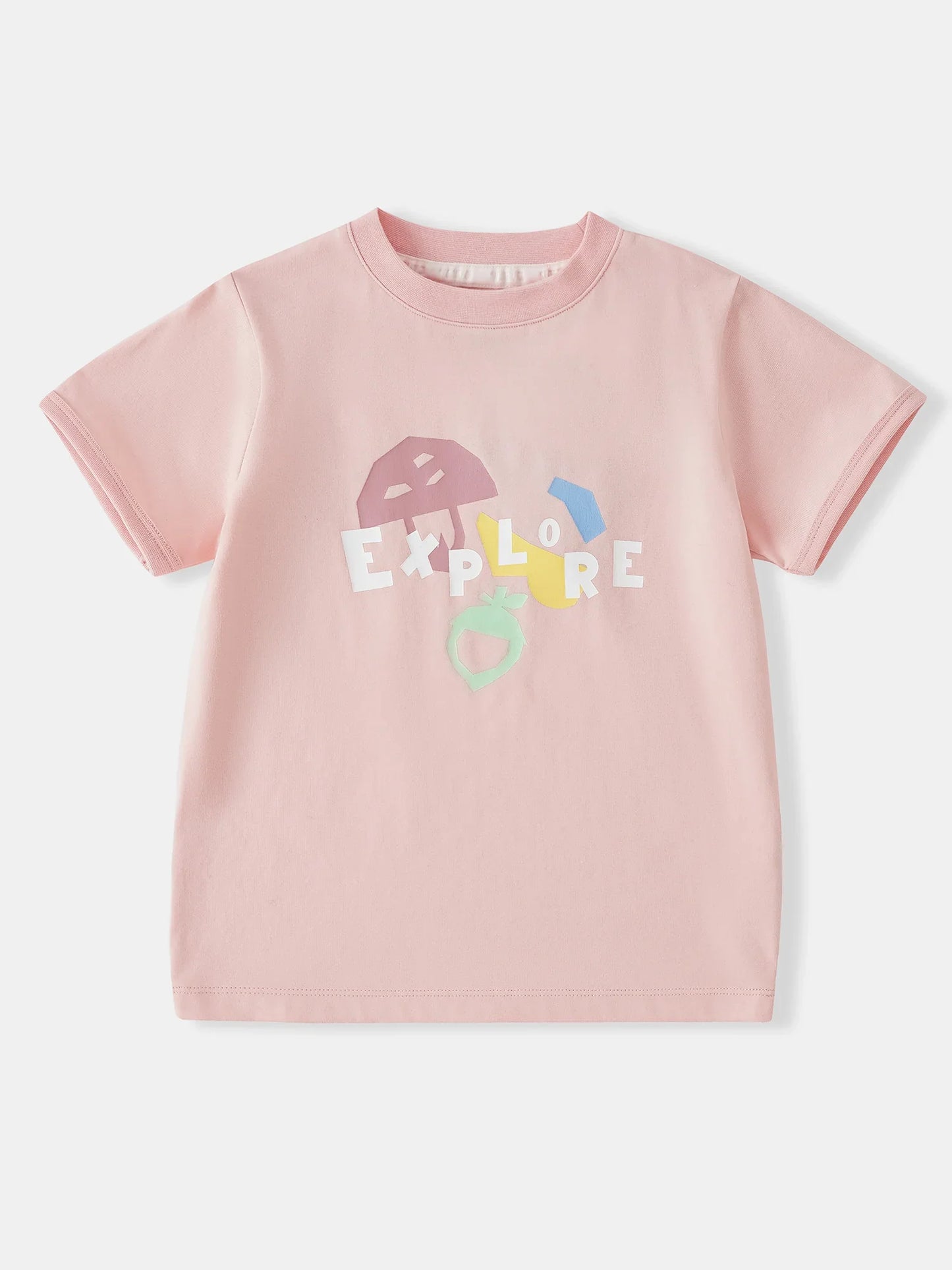 Girls Short Sleeve Explore Graphic Tee