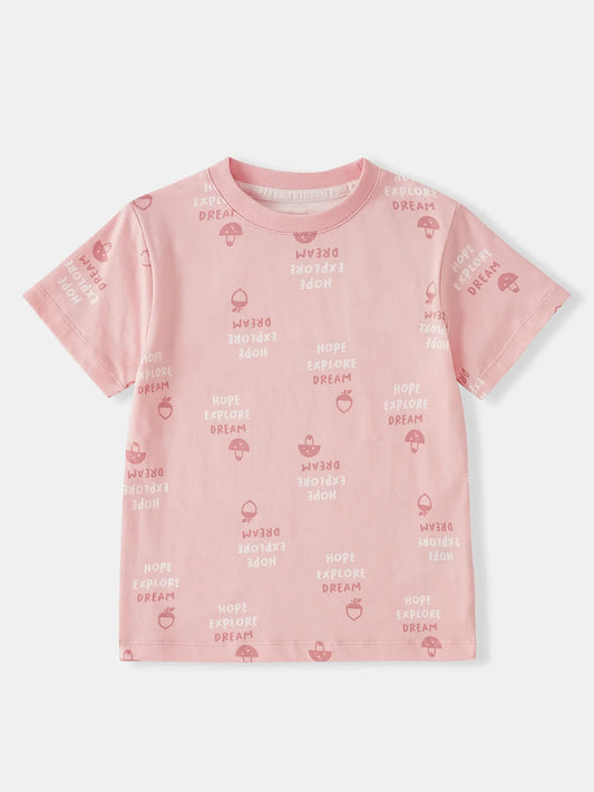 Kids Short Sleeve All-Over Print Tee