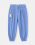 Kid Lemon Tea Print Barrel Pants