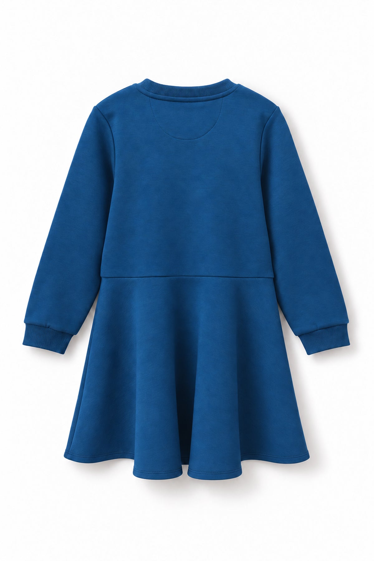 Girls Iridescent Logo Flared Long Sleeve Sweatshirt Dress