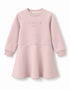 Girls Iridescent Logo Flared Long Sleeve Sweatshirt Dress