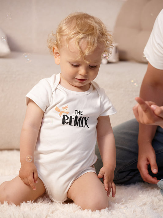 Baby “The Remix” Fox Graphic Bodysuit