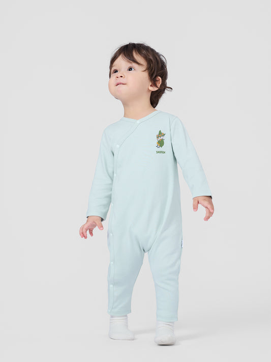 Baby Moomin Snufkin Snap-Front Romper