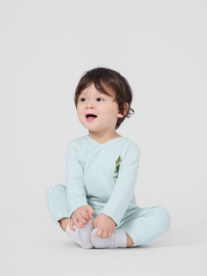 Baby Moomin Snufkin Snap-Front Romper