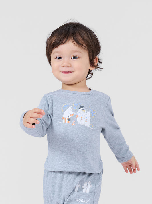 Baby Moomin Print Long Sleeve T-Shirt