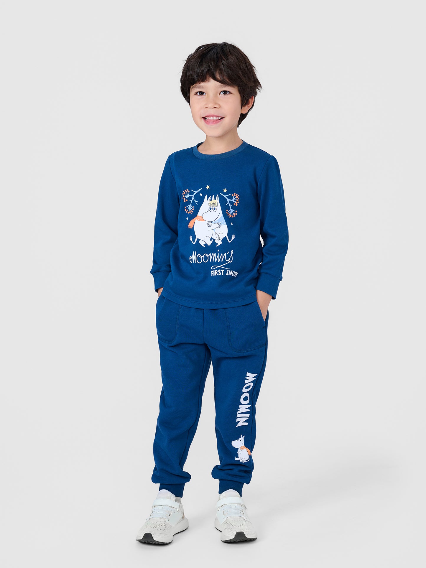 Kids Moomin Print Jogger Sweatpants