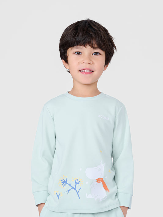 Kids Moomin Print Long Sleeve T-Shirt