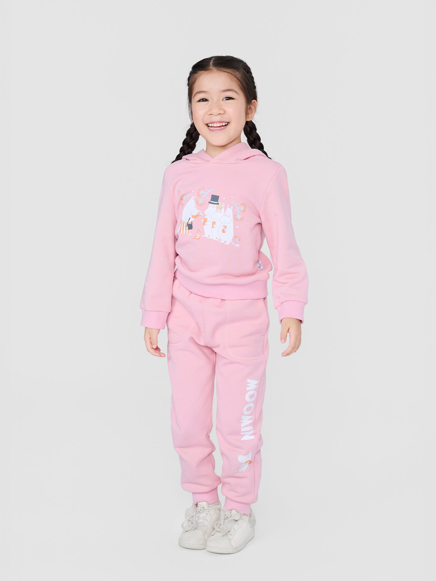 Girls Moomin Print Jogger Sweatpants