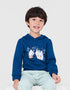 Kids Moomin Print Hooded Sweatshirt