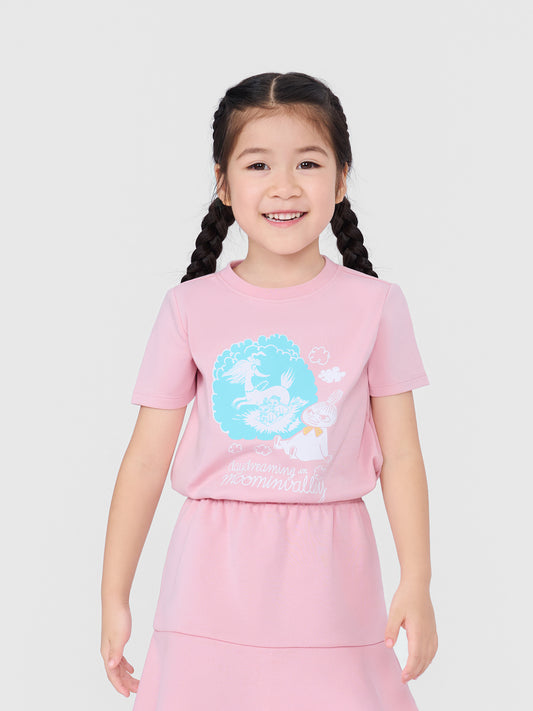 Girls Little My Print T-Shirt