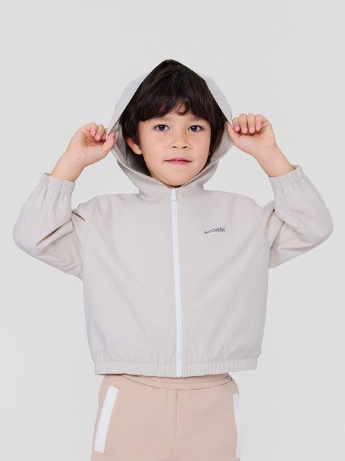 Kids Stinky Print Hooded Lightweight Jacket