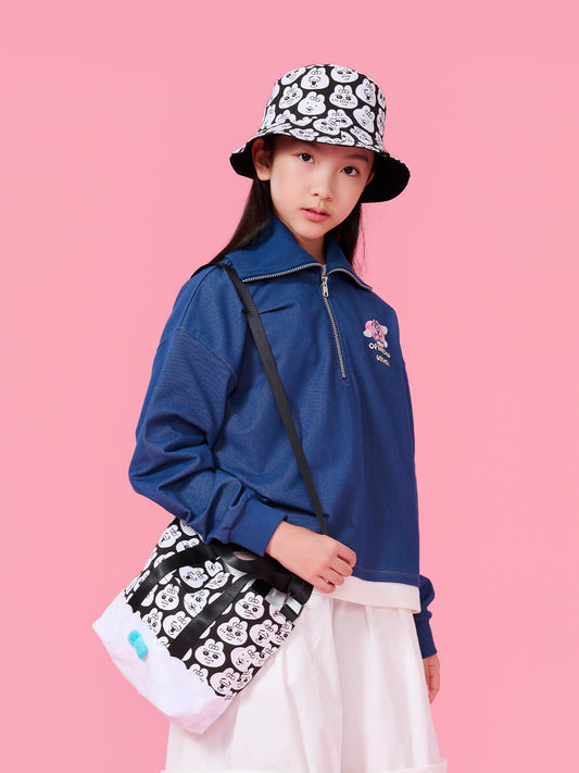 Allover Opanchu Usagi Patterned 2-Way Tote Bag