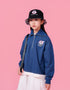 Quarter-Zip Layered Sweatshirt