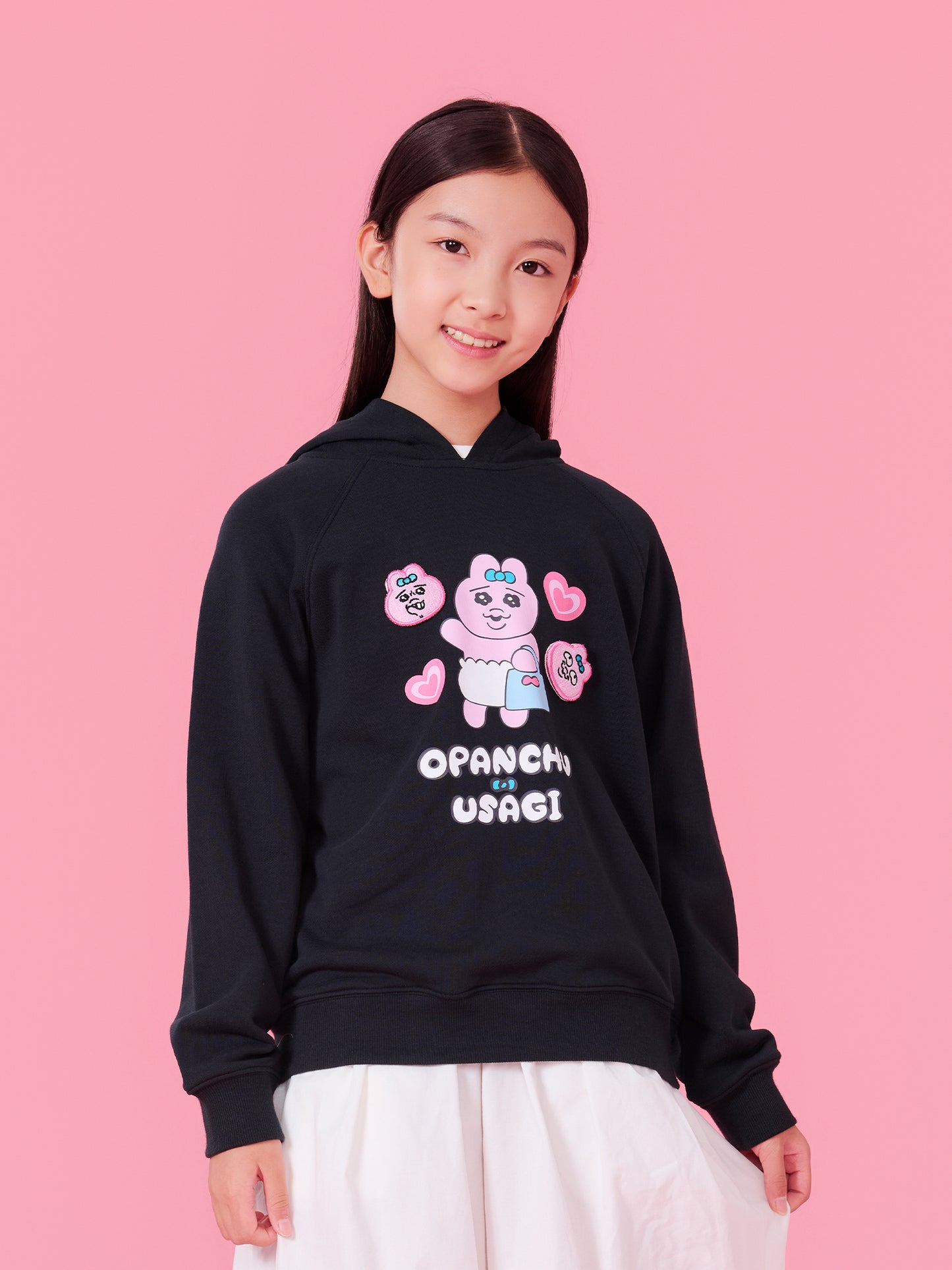 Opanchu Usagi Graphic Pullover Hoodie