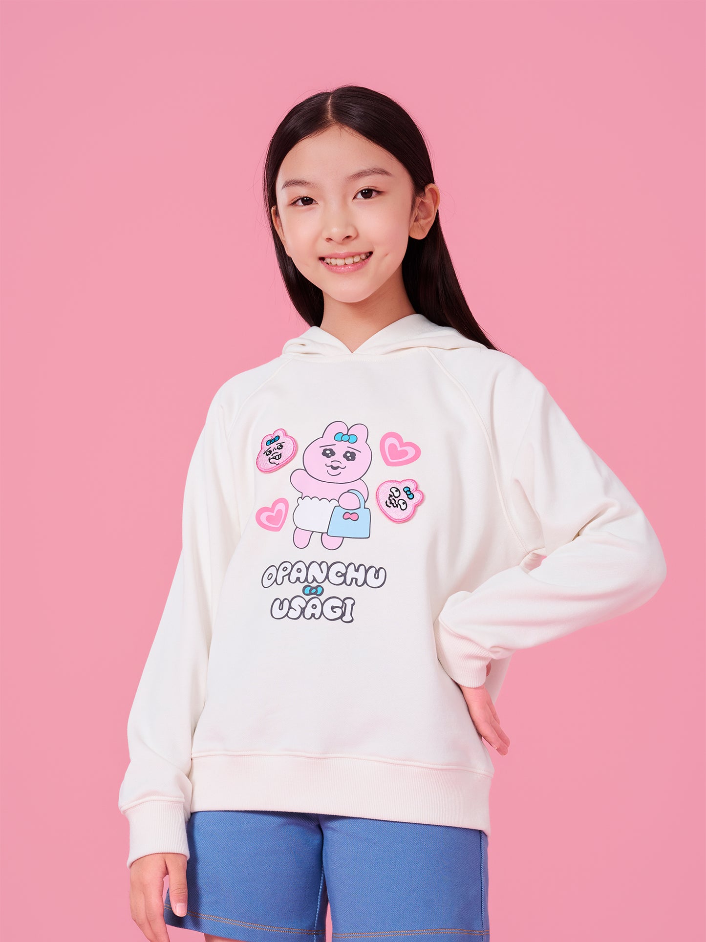 Opanchu Usagi Graphic Pullover Hoodie