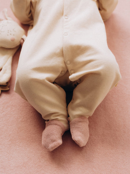 French Terry Sleepsuit With Feet (GOTS)