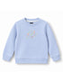 Girls Iridescent Dino Logo Crewneck Sweatshirt