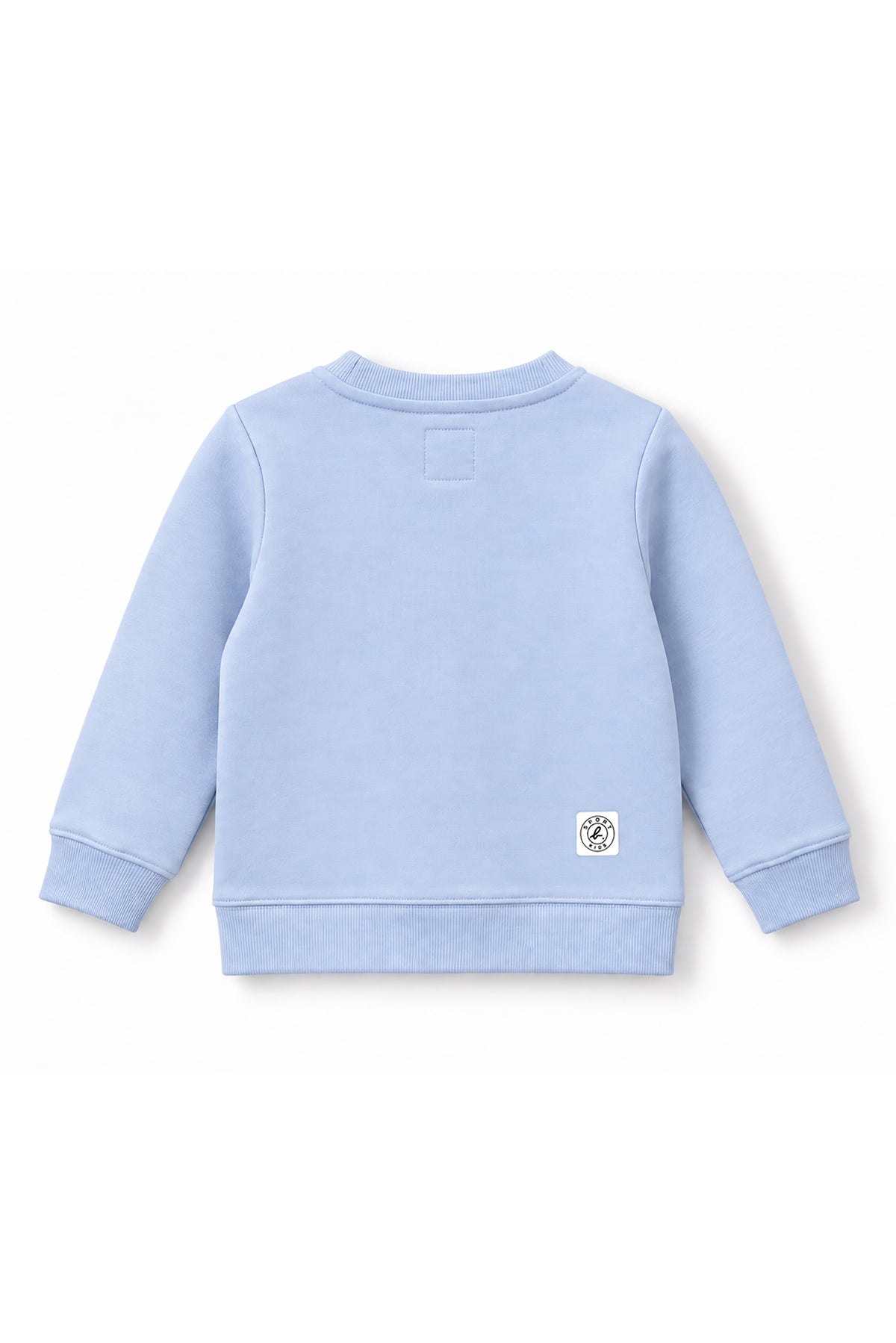 Girls Iridescent Dino Logo Crewneck Sweatshirt
