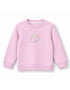 Girls Iridescent Dino Logo Crewneck Sweatshirt