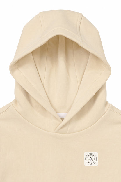 Girls Dino Back Print Hoodie
