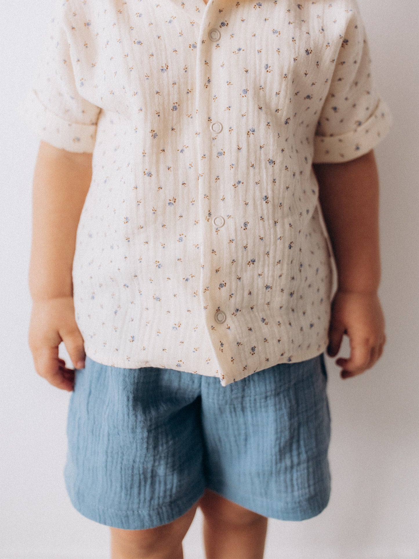 Muslin Kids Shorts (GOTS)