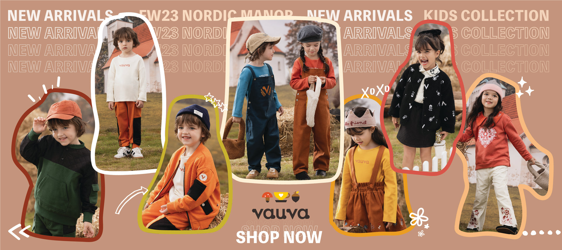 Vauva 2022 - Vauva Logo Embroidered T-shirt – My Little Korner