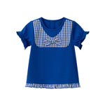 VAUVA Vauva SS24 - Baby Girl Plain Print Short Sleeve Top & Bottom Set Top & Bottom Set