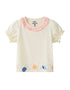 Organic Cotton Baby Girl's T-Shirt Plain Print