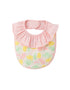 VAUVA Vauva SS24 - Baby Girl's Bib All over Print Organic Cotton - White