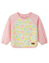 VAUVA Vauva SS24 - Baby Girl's Organic Cotton Long Sleeves Bib