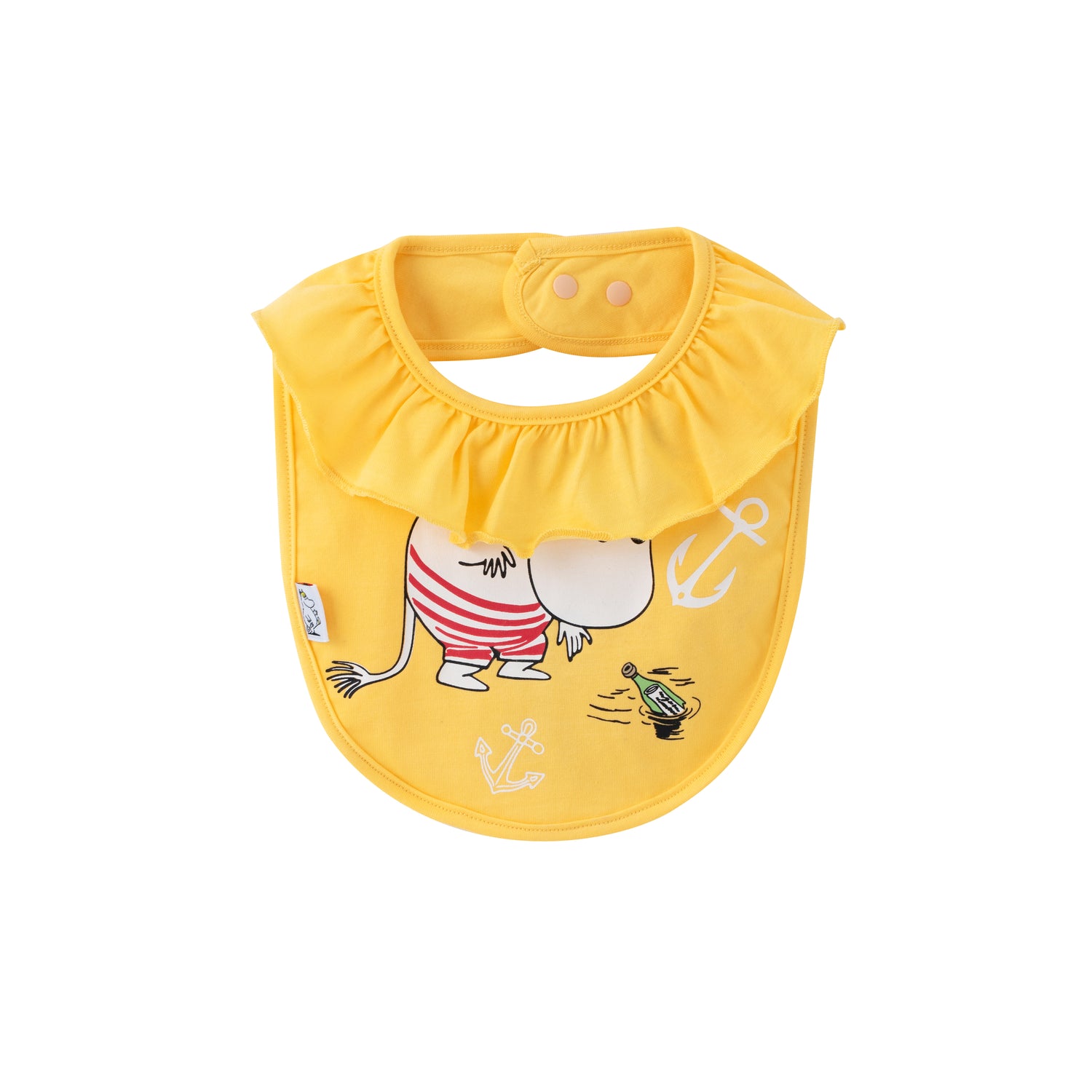 Vauva x Moomin Vauva x Moomin - Moomin Print Bibs - Yellow Bibs