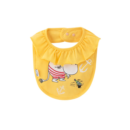 Vauva x Moomin Vauva x Moomin - Moomin Print Bibs - Yellow Bibs