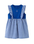 VAUVA Vauva SS24 - Baby Girl Plaid Pattern Short Sleeve Dress Dresses