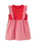 Baby Girl Plaid Pattern Short Sleeve Dress