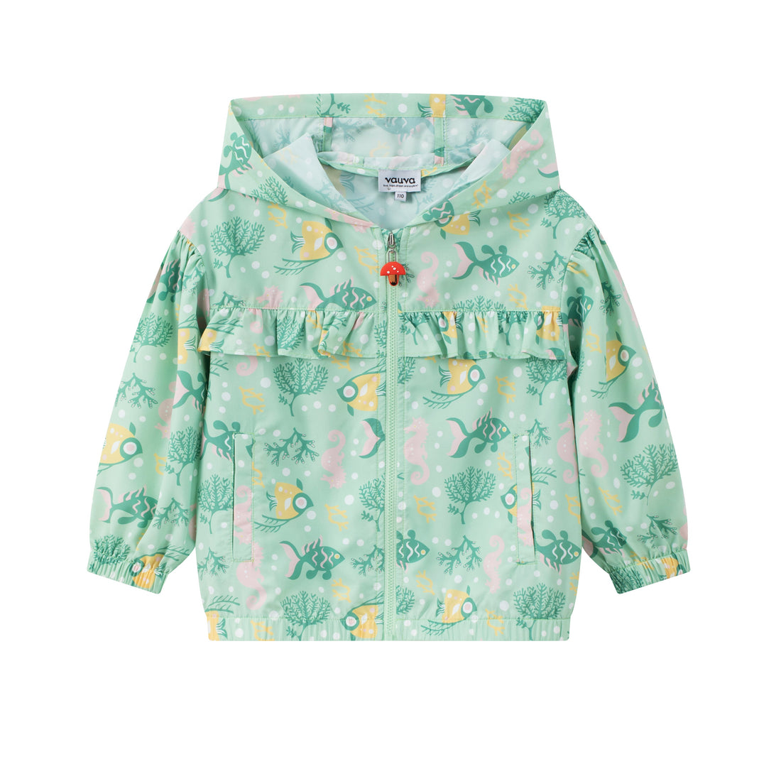 Toddler Fish All Over Print UV Protection Jacket