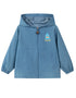VAUVA Vauva SS24 - Toddler Shark Plain Print Jacket - Blue Jacket