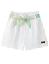 VAUVA Vauva SS24 - Toddler Girl Plain Print with Butterfly Knot Shorts Shorts