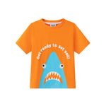 VAUVA Vauva SS24 - Toddler Shark Print T-Shirt Top Tops