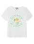 VAUVA Vauva SS24 - Toddler Summer Dreams Fish Print T-Shirt Top - White Tops