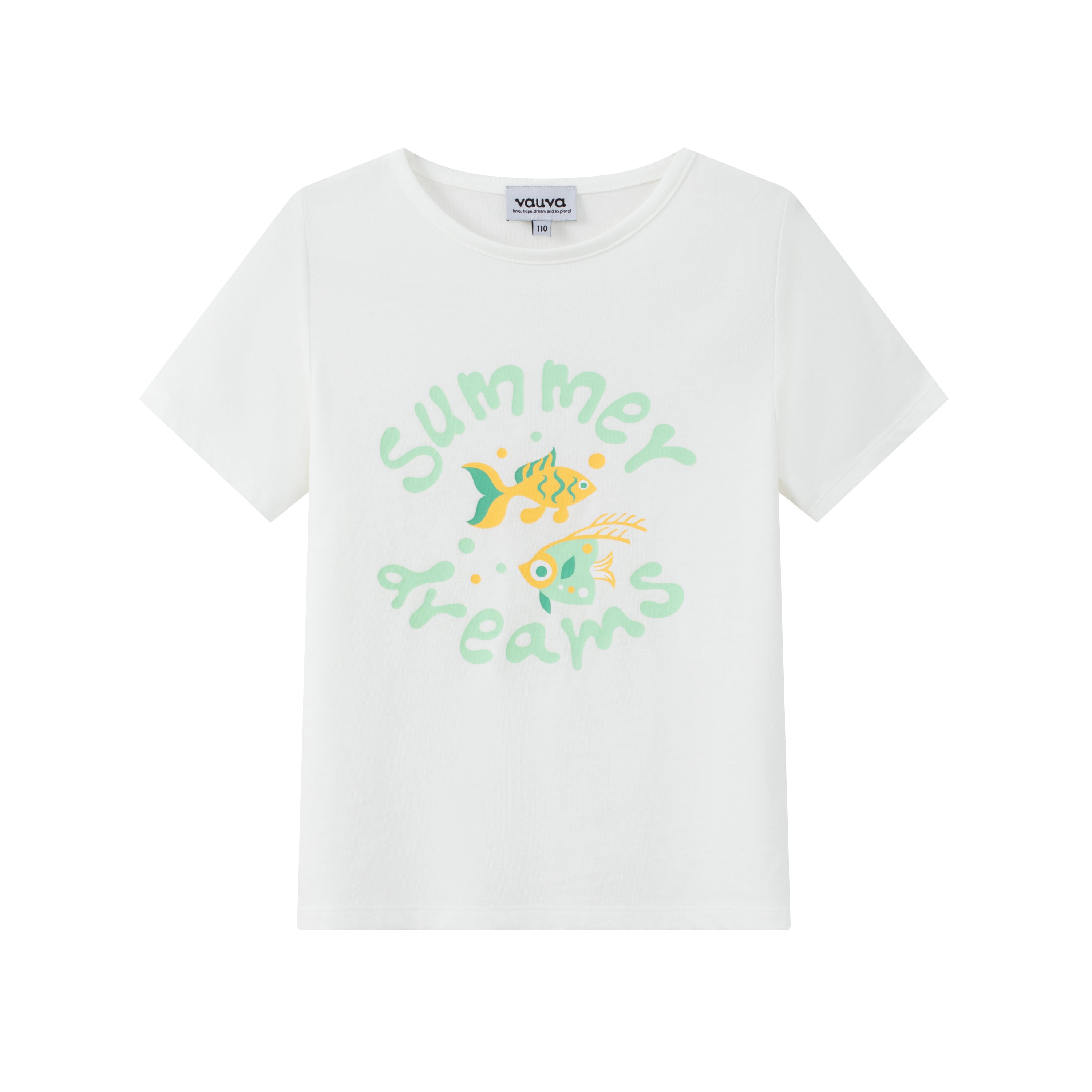 Toddler Summer Dreams Fish Print T-Shirt Top – My Little Korner