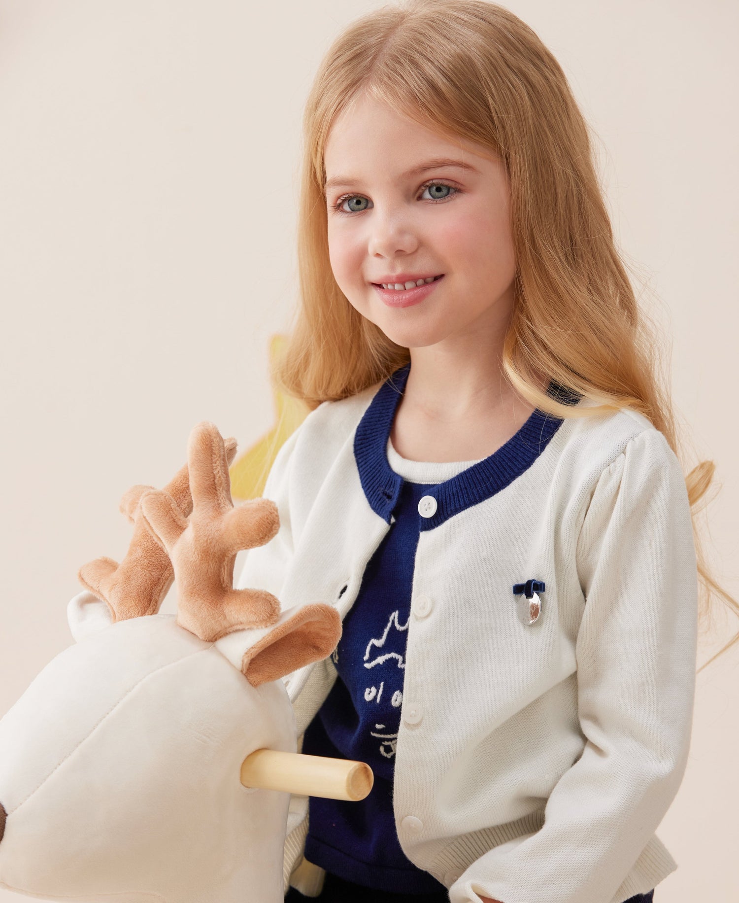 Vauva x Le Petit Prince Vauva x Le Petit Prince - Girls Cotton Cashmere Sweater Sweatshirt