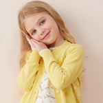 Vauva x Le Petit Prince Vauva x Le Petit Prince - Kids Cashmere Cardigan (Yellow) Coat & Jacket