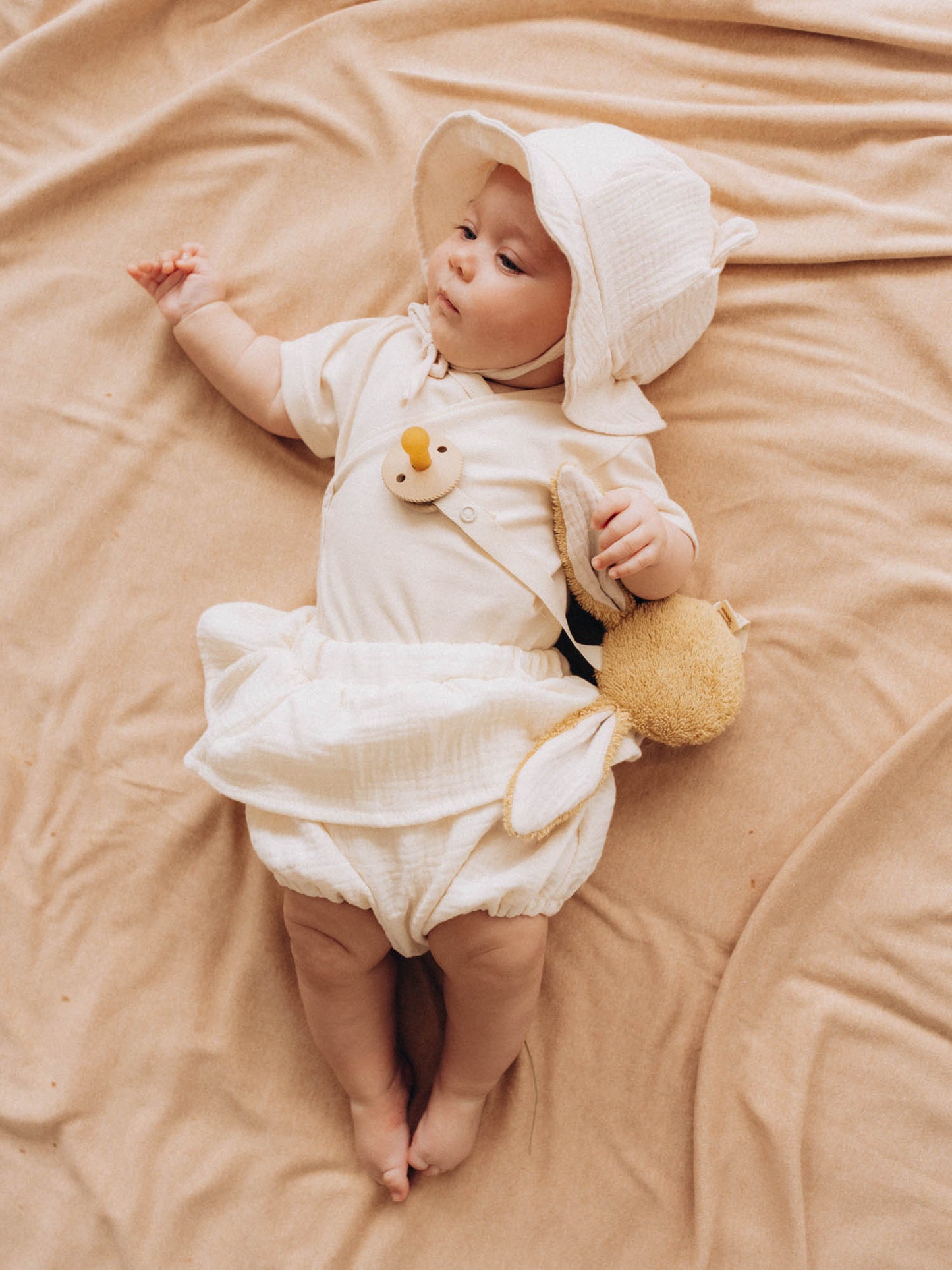 Muslin Bloomers With Ruffle (GOTS)